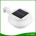 Runde 3LED Günstigen Preis Solar Zaun Post Lampe Outdoor Garten Beleuchtung Solar Yard Pfad Gutter Licht